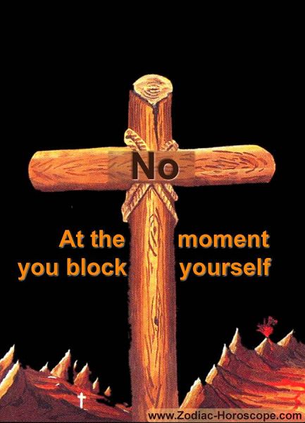 The cross answers no