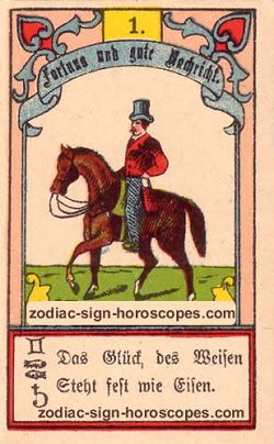 The rider, monthly Leo horoscope September