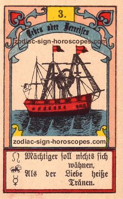 The ship, monthly Leo horoscope March