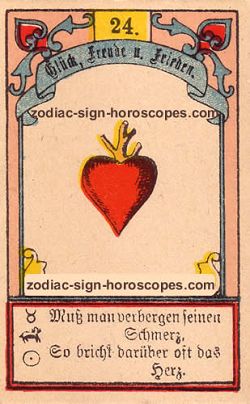 The heart, monthly Leo horoscope January