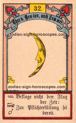 The moon, monthly Leo horoscope January